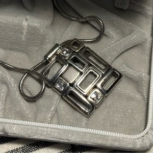 Brighton Silver Necklace & Earrings